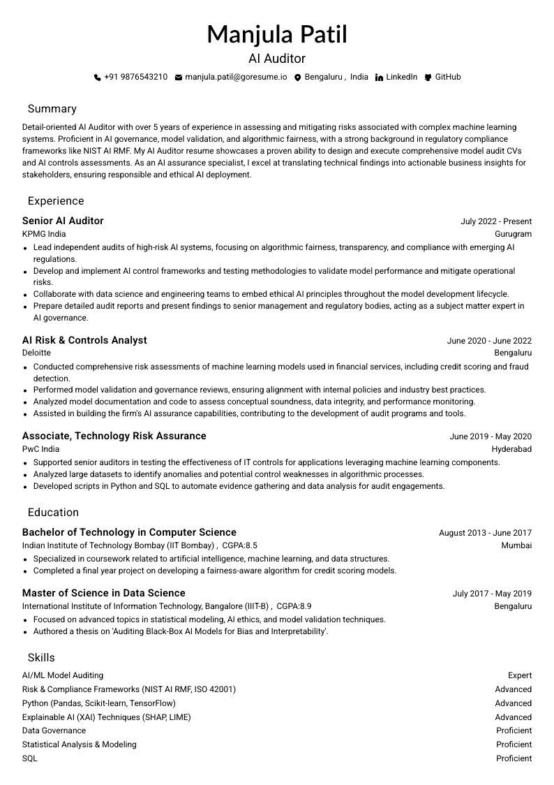 GoResume mobile editor preview