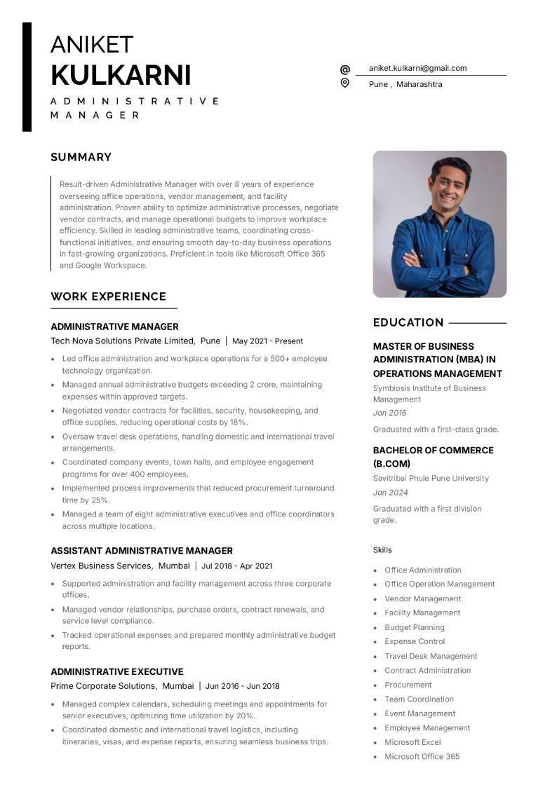 GoResume mobile editor preview