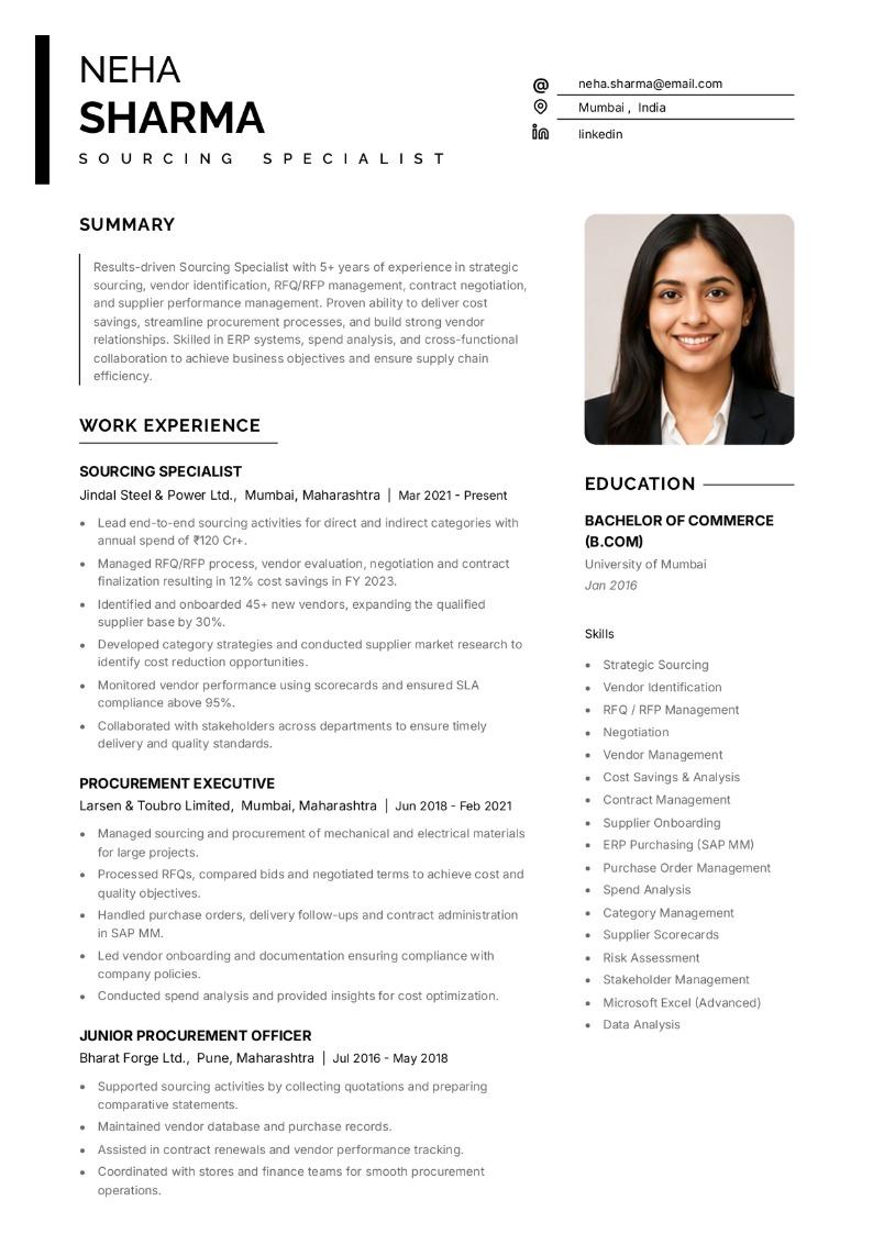GoResume mobile editor preview