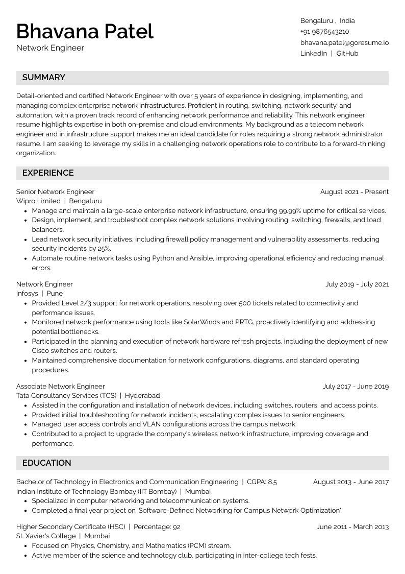 GoResume mobile editor preview